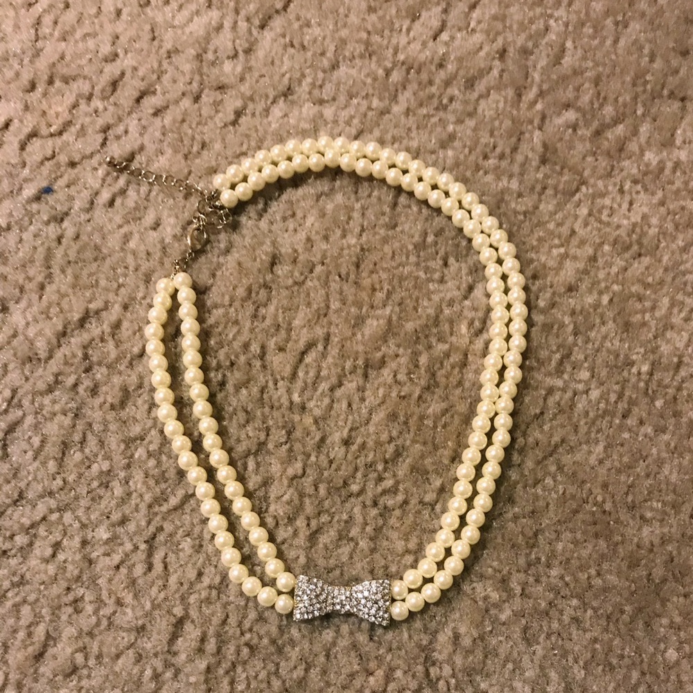 Fashion jewelry pearl necklace